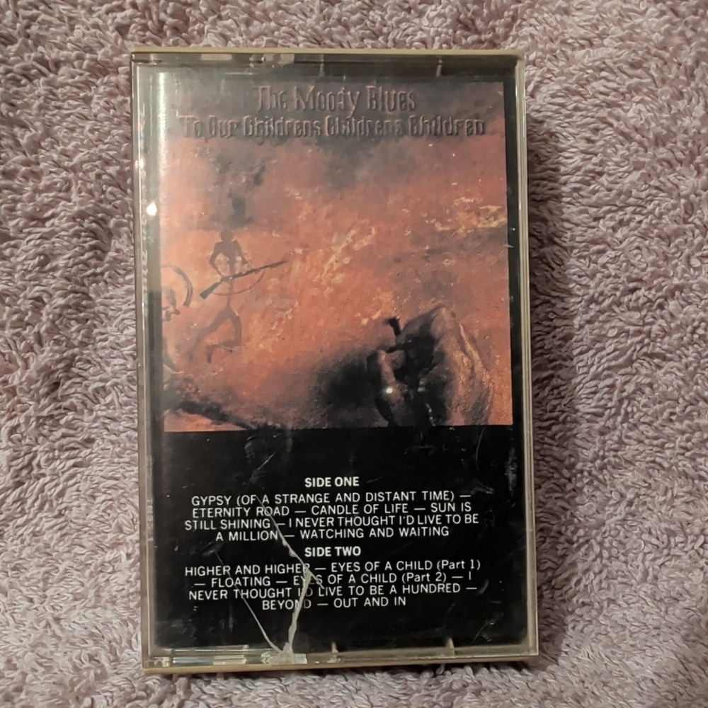 The Moody Blues: To Our Childrens Childrens Children 1969 Cassette Tape -Tested